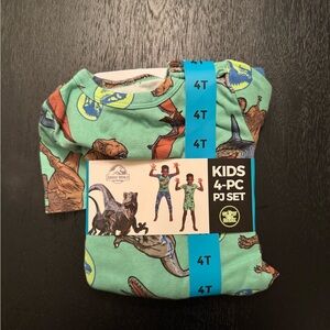 NWT Jurassic World Kids Dinosaur Pajama Set